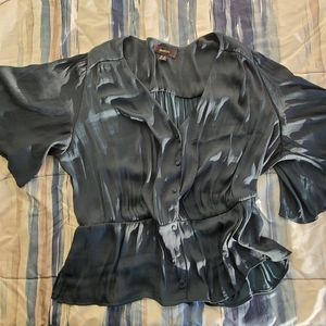 Forever21+ Butterfly Sleeve Blouse